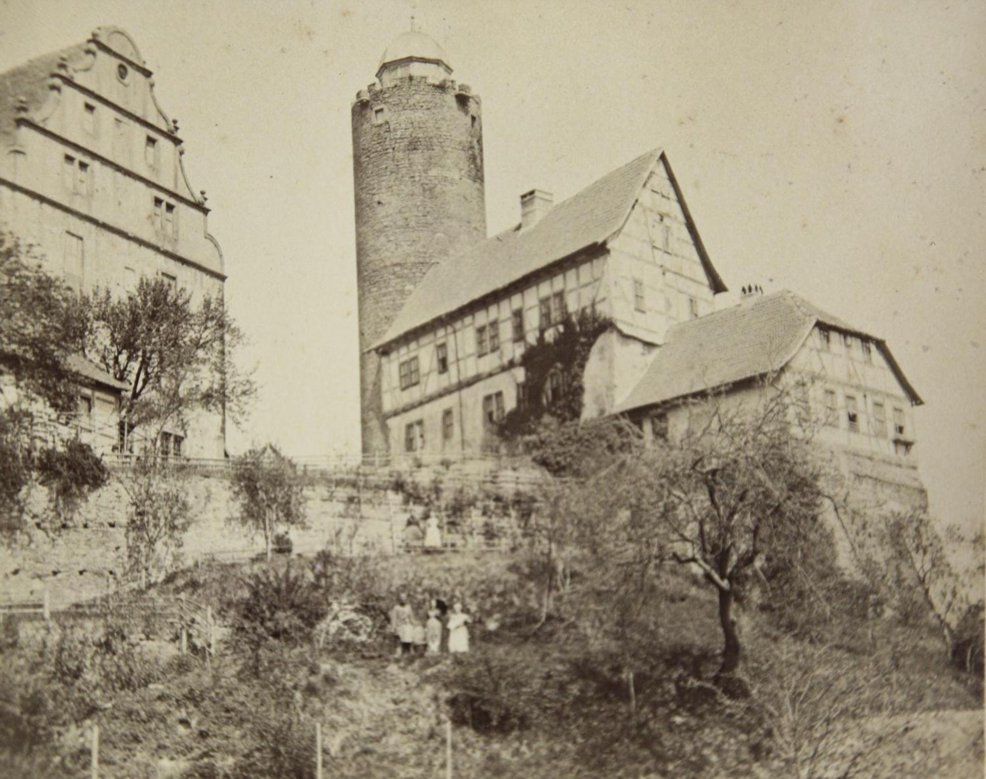 Graefin Amalia - Elegantes Apartment In Der Historischen Hinterburg In Schlitz, 2 Schlafzimmer, Mit Garten, Nahe Fulda Und Bad Hersfeld Exterior photo